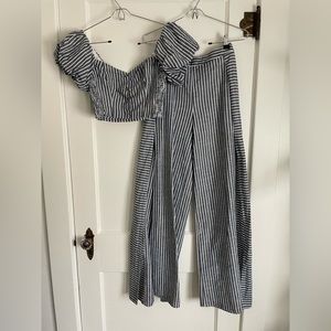 Lulus two piece romper set